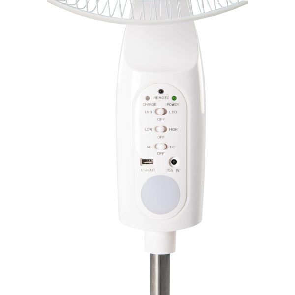 MILEX RECHARGEABLE PEDERIAL FAN 16 - Image 3