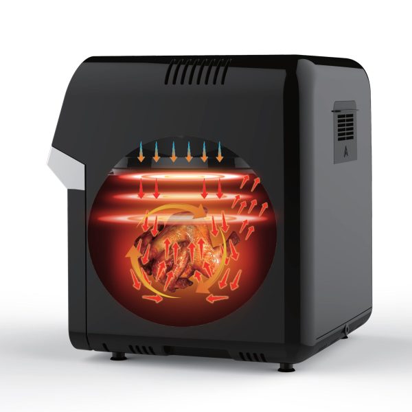 MILEX Digital power air fryer oven rotissierie - Image 2