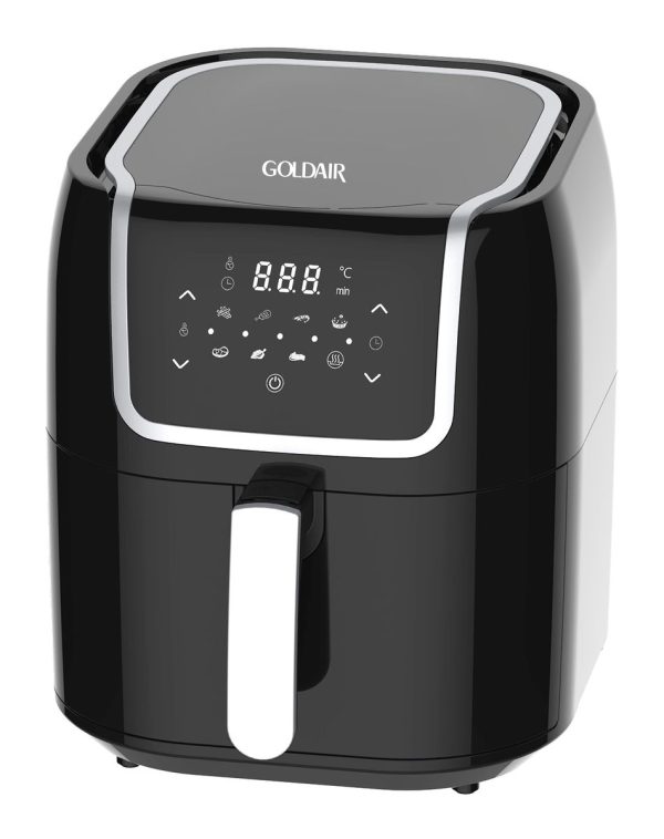 Goldair 8 Litre Digital Airfryer - Black - GAF-7709