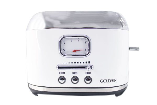 Goldair Retro Gauged 2 Slice Toaster & 1.7L Electric Kettle GRBS200 - Image 3