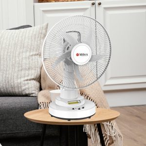 MILEX RECHARGEABLE DESK FAN12