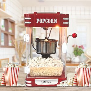 MILEX RETRO POPCORN MAKER