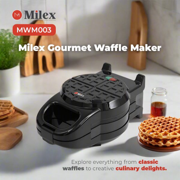 Milex Gourmet Waffle Maker - Image 4