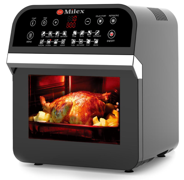 MILEX Digital power air fryer oven rotissierie - Image 3