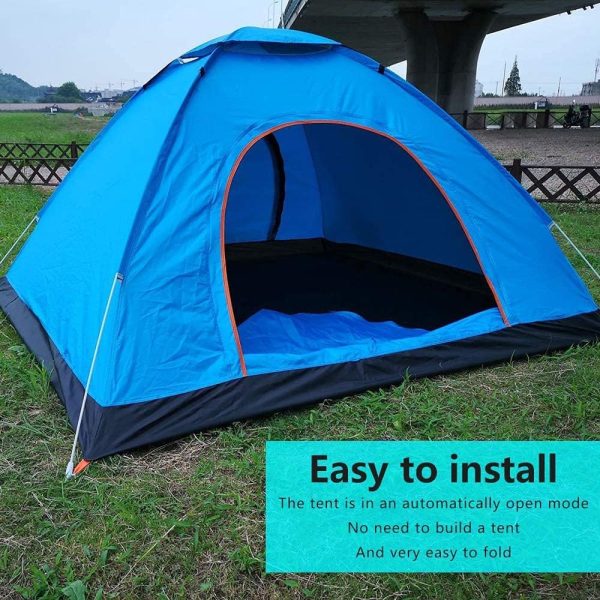 4 Person Dome Tent Camping Tent with Easy Setup - Image 10