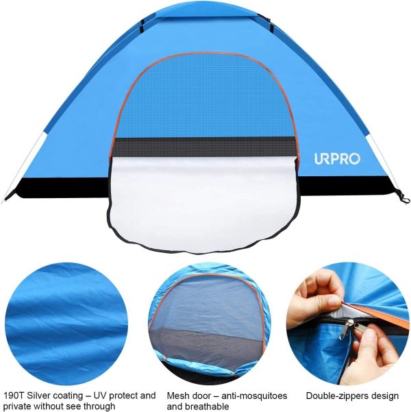 4 Person Dome Tent Camping Tent with Easy Setup - Image 4