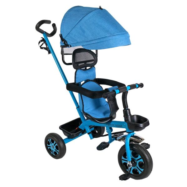 Baby Links Infant Tricycle Stroller with Sunshade, Push Bar, Safety Bar - Image 5