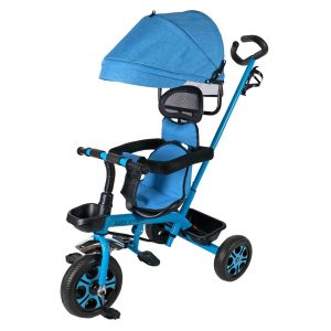 Baby Links Infant Tricycle Stroller with Sunshade, Push Bar, Safety Bar