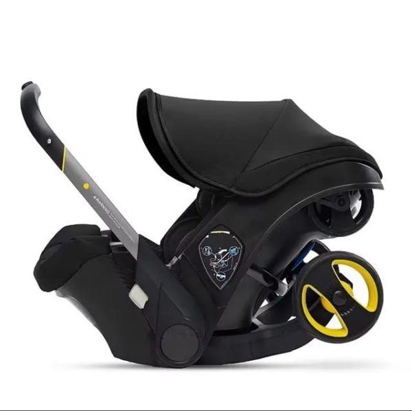Baby Stroller 4in1 With Car Seat Bassinet Folding Baby Carriage Pram - Image 3