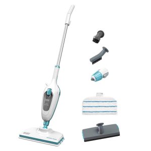 Black+Decker 1300w 5-in-1 Steam-mop With Portable Steamer