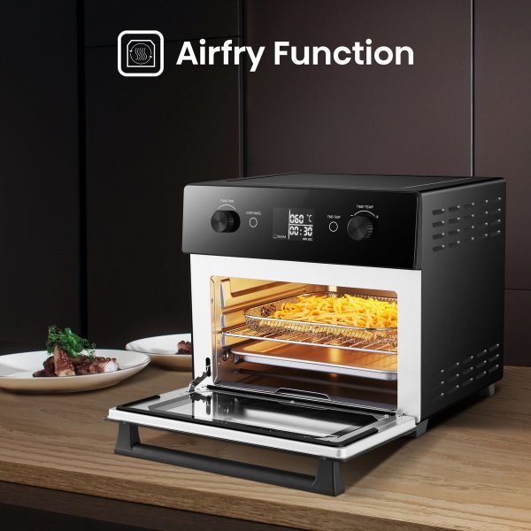 Hisense 20L Multifunction Airfryer Toaster Oven - Black - Image 8