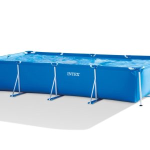 Intex - Frame Pool - Square - Blue