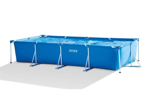Intex - Frame Pool - Square - Blue