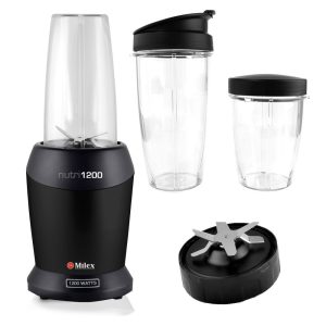 Milex - Nutri1200 8-in-1 Nutritional Blender - Black