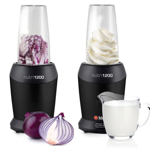 Milex - Nutri1200 8-in-1 Nutritional Blender - Black - Image 3