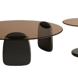 Nesting Glass Round Coffee Tablee 166